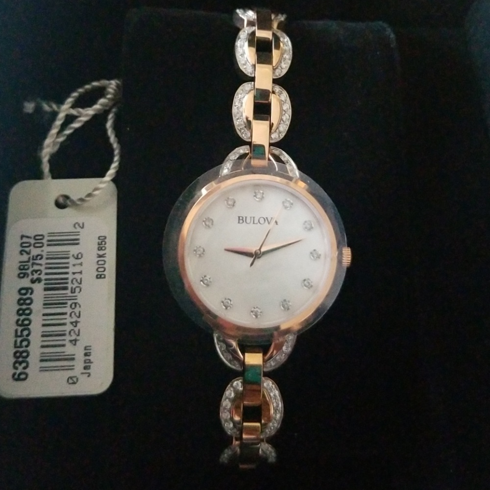 Bulova two toned watch.